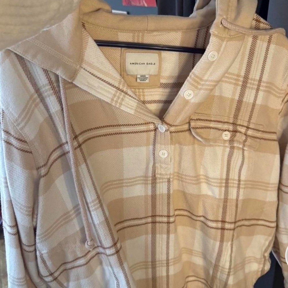 AE Flannel Hood Shirt